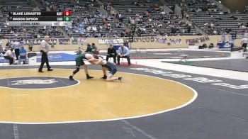 120 lbs Cons. Semi - Mason Gipson, South Oldham vs Blake Lemaster, Martin County High School