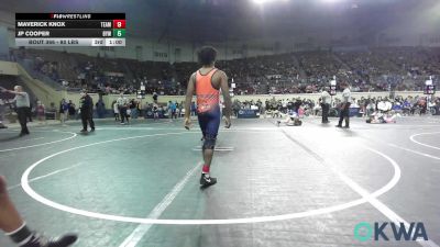 106 lbs Round Of 16 - Ashton Marzett, Kipp Tulsa vs Antonio Gonzalez, Enid Youth Wrestling Club