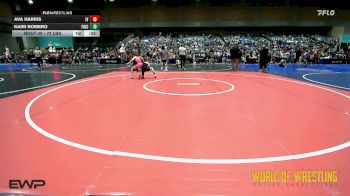 72 lbs Consi Of 8 #2 - Ava Harris, Illinois Valley Youth Wrestling vs Kairi Romero, Pacific Edge Wrestling