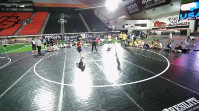 115 lbs Sydney Drake, Montana HS Girls vs Kayliegh Feranandez, California HS Girls