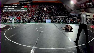 6A 138 lbs Cons. Round 1 - Christian Demars, Centennial vs Ben Fuhriman, Owyhee