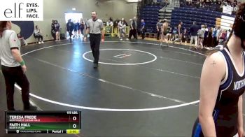 155 lbs. Champ. Round 2 - Faith Hall, North Point vs Teresa Frede, Northwest (Cedar Hill)