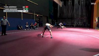 126 lbs 27th Place Match - Jared Hernandez, Clarion-Goldfield-Dows vs Kael Ammerman, Roland-Story