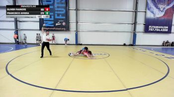 119 lbs Rr Rnd 1 - Oliver Faurote, Indiana Outlaws Silver vs Francisco Juvera, CTWHALE