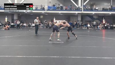 141 lbs Round Of 16 - Conor Collins, Army-West Point vs Adam Heckman, Naval Academy