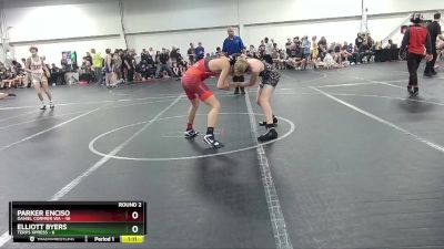 115 lbs Round 2 (4 Team) - Parker Enciso, Daniel Cormier WA vs Elliott Byers, Terps Xpress