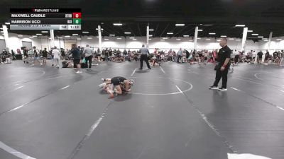 56 lbs Round 2 (6 Team) - Harrison Ucci, BC Iron vs Maxwell Caudle, Xtreme Team Blue