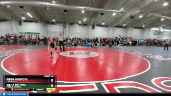 100 lbs Champ. Round 1 - Kiera Mittino, Pueblo Central vs Piper Montoya, Canon City