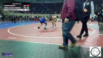 123 lbs Consi Of 32 #1 - Parker Franks, Noble Takedown Club vs Isreal Garcia Puentes, Putnam City North