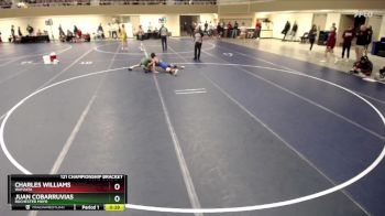 121 Championship Bracket Cons. Round 3 - Juan Cobarruvias, Rochester Mayo vs Charles Williams, Wayzata