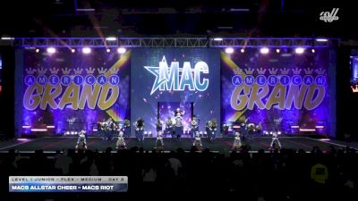 Macs Allstar Cheer - MACS RIOT [2025 L1 Junior - Flex - Medium Day 2] 2025 The American Grand Grand Nationals