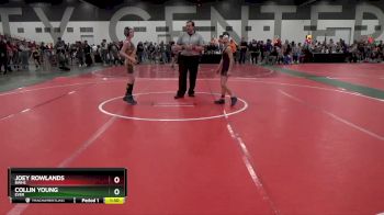 75 lbs Semifinal - Collin Young, EVER vs Joey Rowlands, BWHS