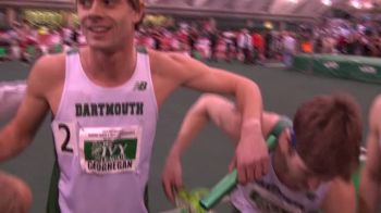 Will Geoghegan and the Dartmouth milers win the Men's Heps DMR