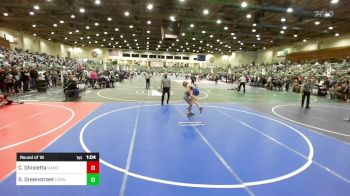 98 lbs Round Of 16 - Clay Ghisletta, Damonte Ranch WC vs Sawyer Greenstreet, Cornerstone