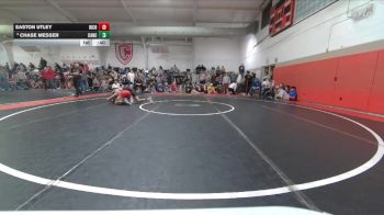 120 lbs Cons. Round 2 - Easton Utley, Richfield vs Chase Messer, Canon City
