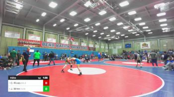 115 lbs Quarterfinal - Caleb Rivas, Golden West vs Jadyn Wren, Clovis