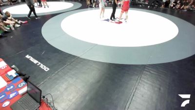 190 lbs Teagan Moise, TCWA - Tri-Counties Wrestling Association vs Angelinah Ortiz, SAWA - Sacramento Area Wrestling Association