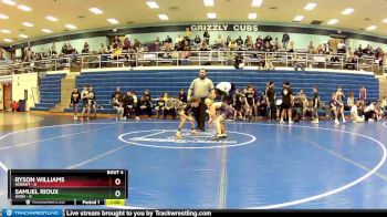 75 lbs Round 2 (4 Team) - Samuel Rioux, Avon vs Ryson Williams, Hobart