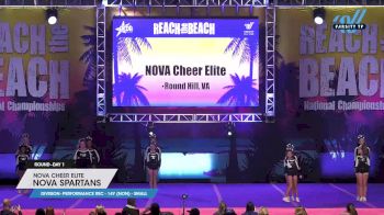 NOVA Cheer Elite - NOVA Spartans [2023 L1 Performance Rec - 14Y (NON) - Small Day 1] 2023 ACDA Reach the Beach Showdown