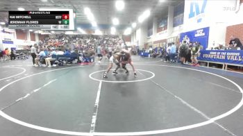 150 lbs Champ. Round 1 - Kai Mitchell, Westview vs Jeremiah Flores, Victor Valley