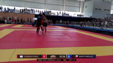 FLORENCIA POSSE vs MARTE GONZALES 2025 ADCC South American Championship