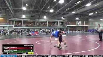 149 lbs Cons. Round 3 - Chase Kmosena, Luther vs Klayton Keller, Cornell College