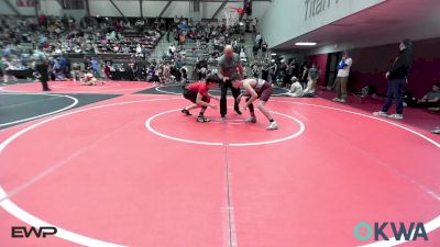 130 lbs 2nd Place - Christian Garcia, Eufaula Ironheads Wrestling Club vs Tucker Goins, G3 Grappling