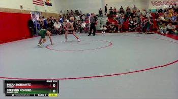 106 lbs Cons. Round 2 - Stetson Romero, Monte Vista vs Micah Horowitz, Falcon