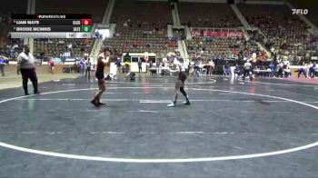 1A-4A 132 Cons. Round 5 - Brodie Mcinnis, Satsuma vs Liam Mays, Cleburne County