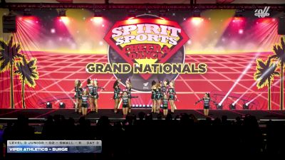 Viper Athletics - Surge [2026 L3 Junior - D2 - Small - B Day 3] 2026 Spirit Sports Grand Nationals