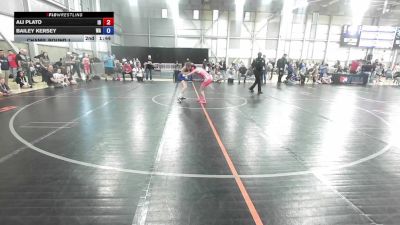 12U Girls - 94 lbs Champ. Round 1 - Marly Dentler, NV vs Te'lia Grove, HI