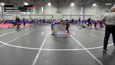 149 Silver 7th Place Match - Jeramiah Crisp, Blackburn vs Quentin Vilmenay, Luther