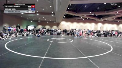 120 lbs Champ. Round 1 - Carter Chunko, Pennsylvania vs Ezekiel Keel, Virginia