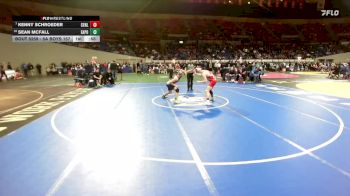 5A Boys 157 lbs Cons. Round 2 - Sean McFall, Eagle Point Boys vs Kenny Schroeder, Centennial Boys