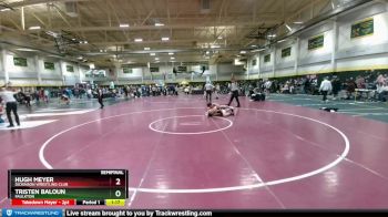 182 lbs Semifinal - Tristen Baloun, Faulkton vs Hugh Meyer, Dickinson Wrestling Club