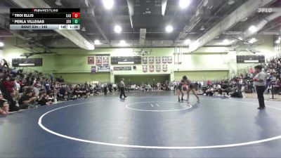 145 lbs 1st Place Match - Perla Villegas, SAN FERNANDO vs Troi Ellis, CARSON