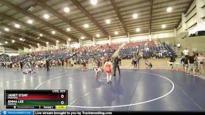126 lbs Cons. Semi - Emma Lee, Oregon vs Janet O`Day, Montana