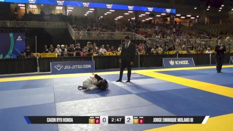 Jorge Enrrique Molano III vs Caion Ryu Honda 2025 Pan Kids Jiu-Jitsu IBJJF Championship