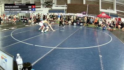 165 lbs Cons. Round 3 - Nicolas Aquino, Live Oak Wrestling Club SC vs Burke Huntsinger, Summit Wrestling Club