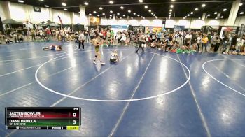 106 lbs Round 3 - Jaxten Bowler, Champions Wrestling Club vs Dane Padilla, NM Bad Boyz