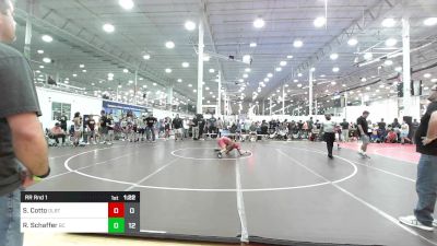 83 lbs Rr Rnd 1 - Sawyer Cotto, Dueling Bandits vs Rhys Schaffer, Berks Catholic