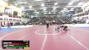 157 lbs Champ. Round 2 - Simon Park, Highland vs Daniel Roybal, Safford