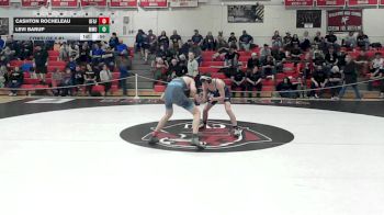 132 lbs Consi Of 8 #1 - Cashton Rocheleau, BFA Fairfax vs Levi Barup, Mt. Mansfield
