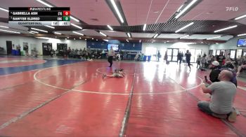 68 lbs Quarterfinal - Sawyer Eldred, Grizzly Wrestling Club vs Gabriella Ash, Small Town Grims