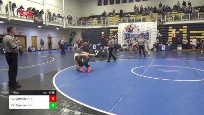 172 lbs Qtr-finals - Louis Cerchio, Delbarton-NJ vs Vaughn Spencer, Pine Richland