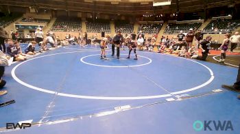 52 lbs Rr Rnd 2 - Camden Holden, Oklahoma Strong- White 9U vs Reno Ramos, Team Tulsa NDT