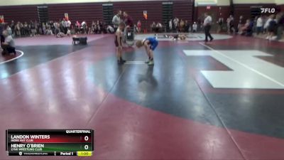 SPW-7 lbs Quarterfinal - Landon Winters, Indee Mat Club vs Henry O`Brien, Lynx Wrestling Club