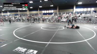 145 lbs 5th Place - Leslie Fermin, Pounders WC vs Serena Gutierrez, Fighting Squirrels WC