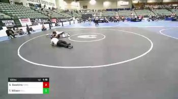 160 lbs Round Of 16 - Seth Dawkins, FordDynasty Wrestling Club vs Trevor Wilson, Willits Grappling Pack