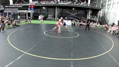 135 lbs June Wagner-Gilbert, Indiana vs Addison Brown, Missouri